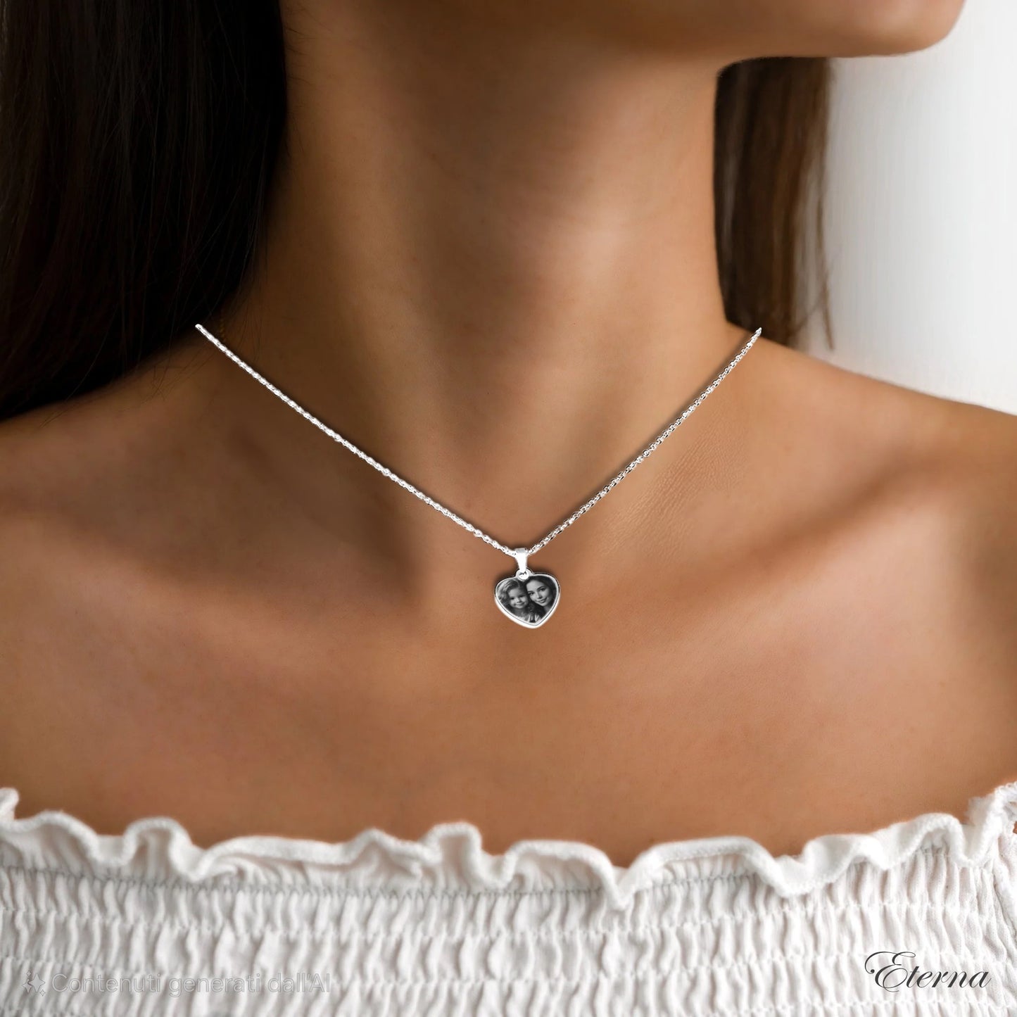 Collana Eterna - Finitura Argento