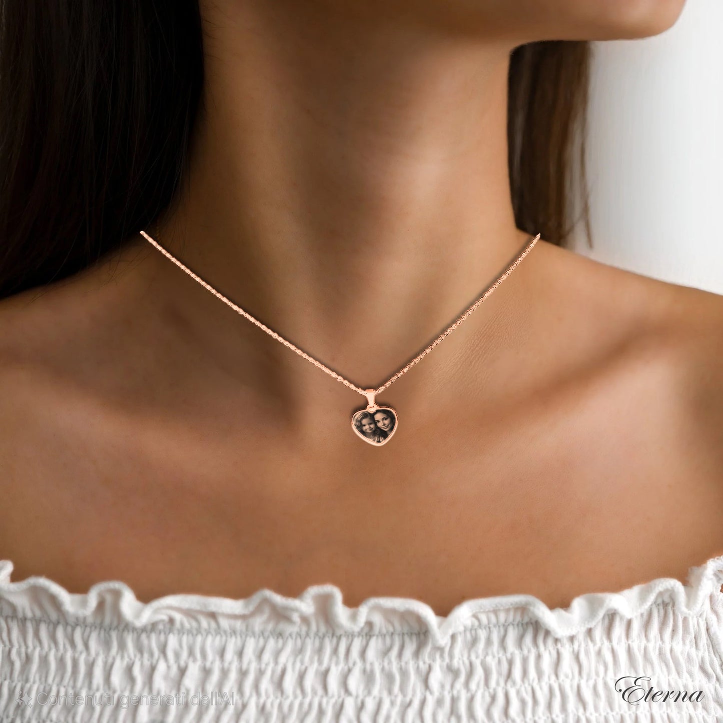Collana Eterna - Finitura Oro Rosa