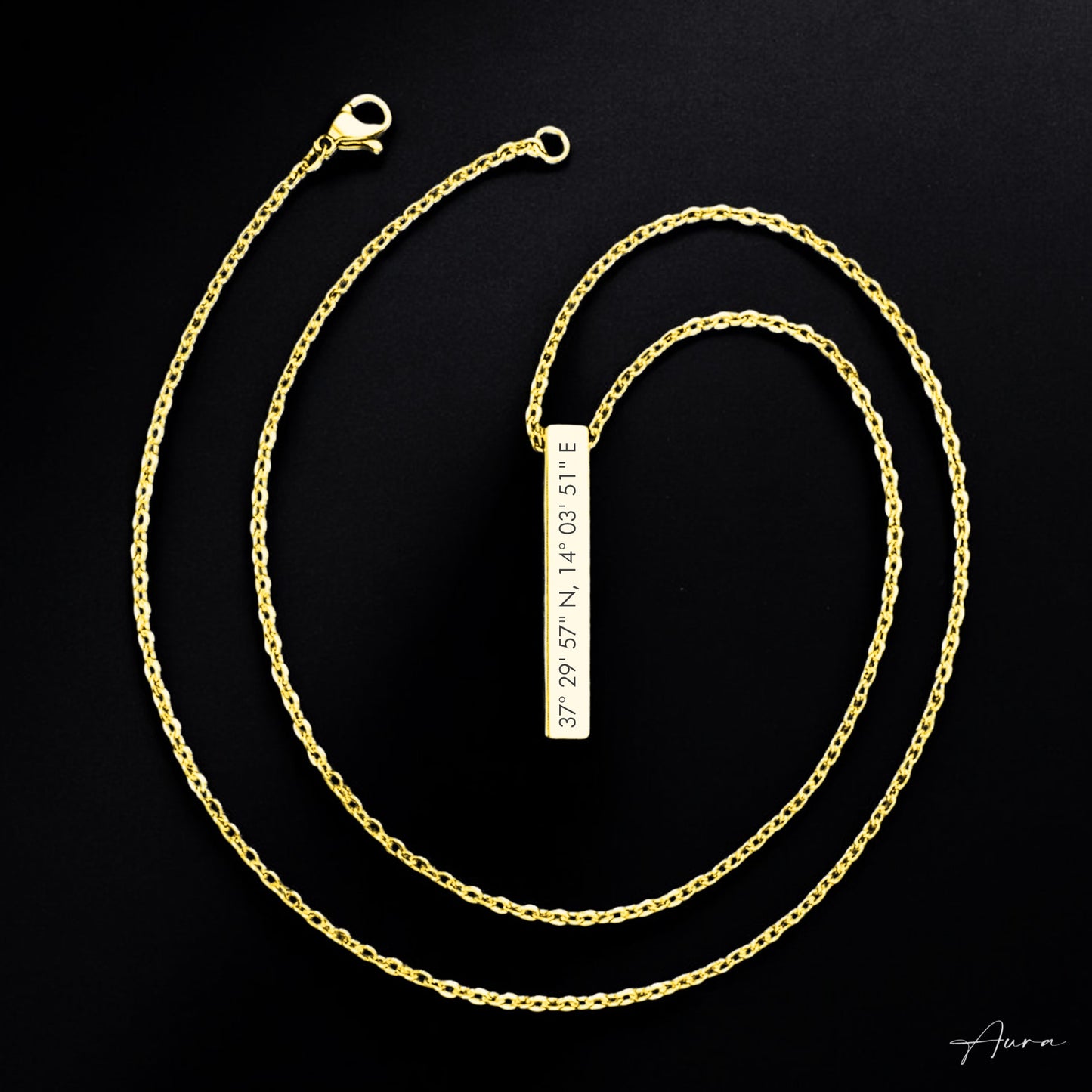 Collana Aura - Finitura Oro