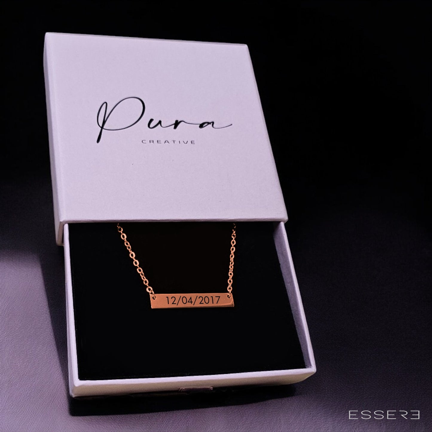 Collana Essere - Finitura Oro Rosa