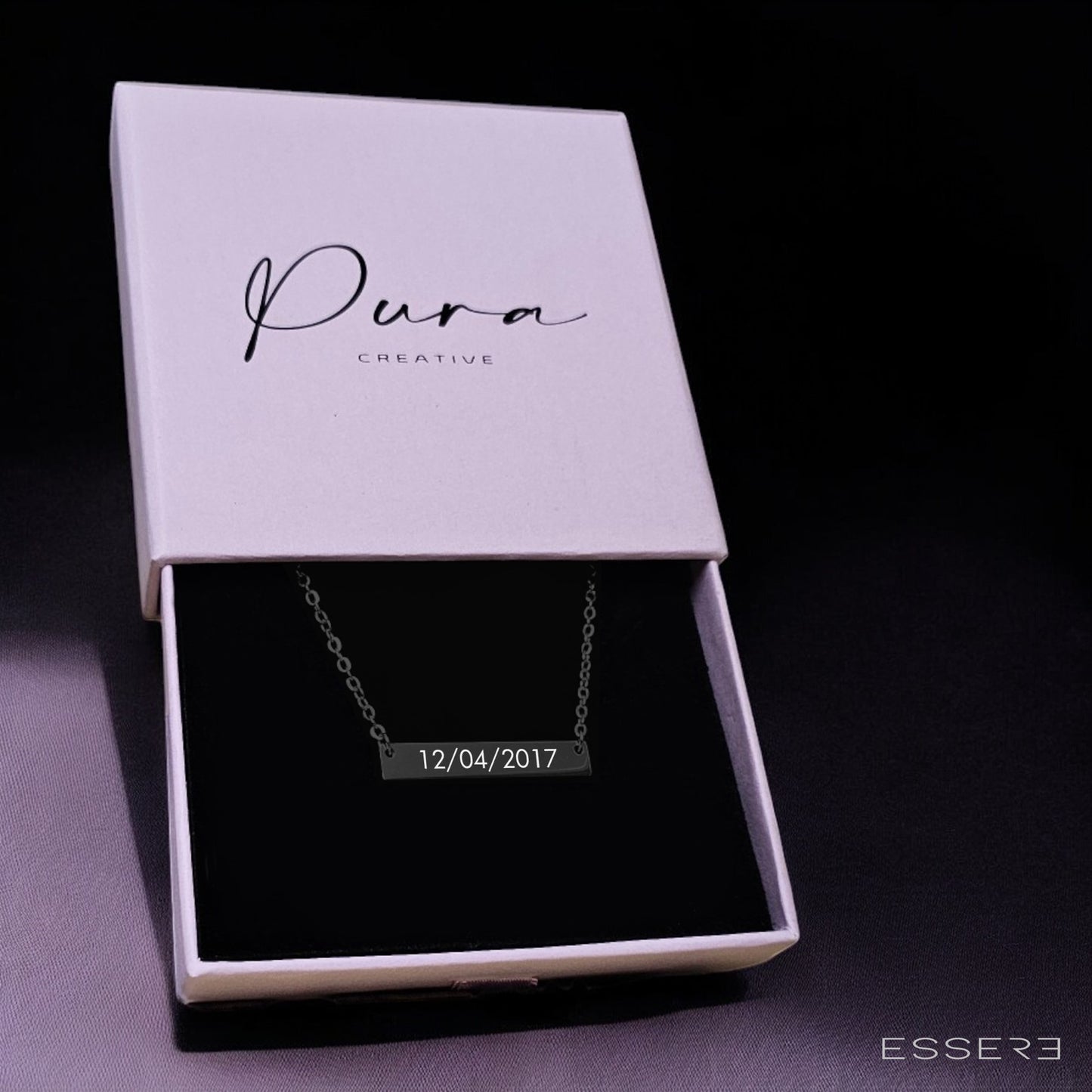 Collana Essere - Finitura Nera