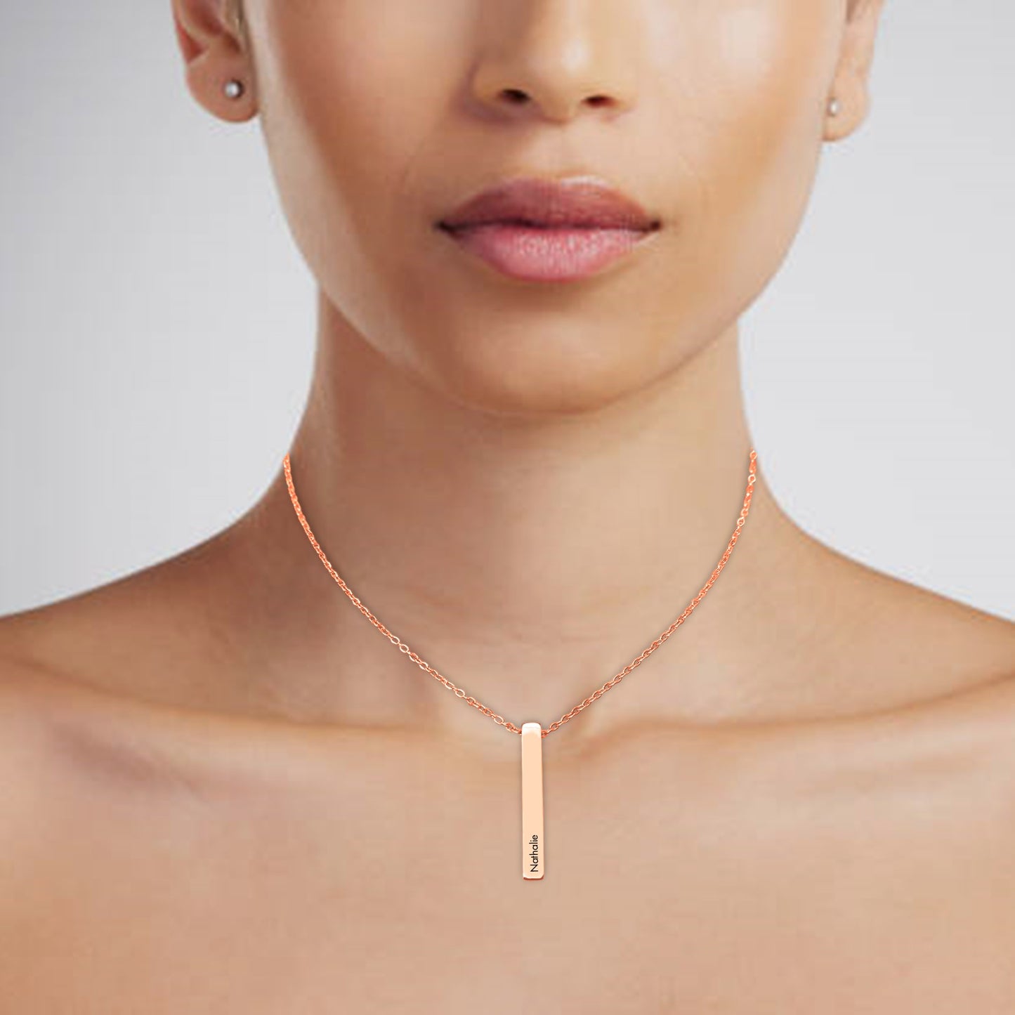 Collana Aura - Finitura Oro Rosa