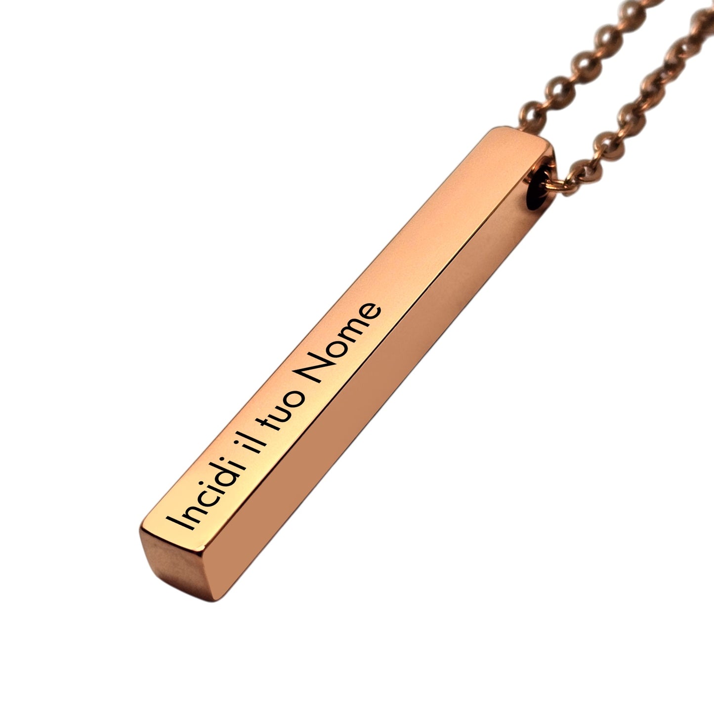 Collana Aura - Finitura Oro Rosa