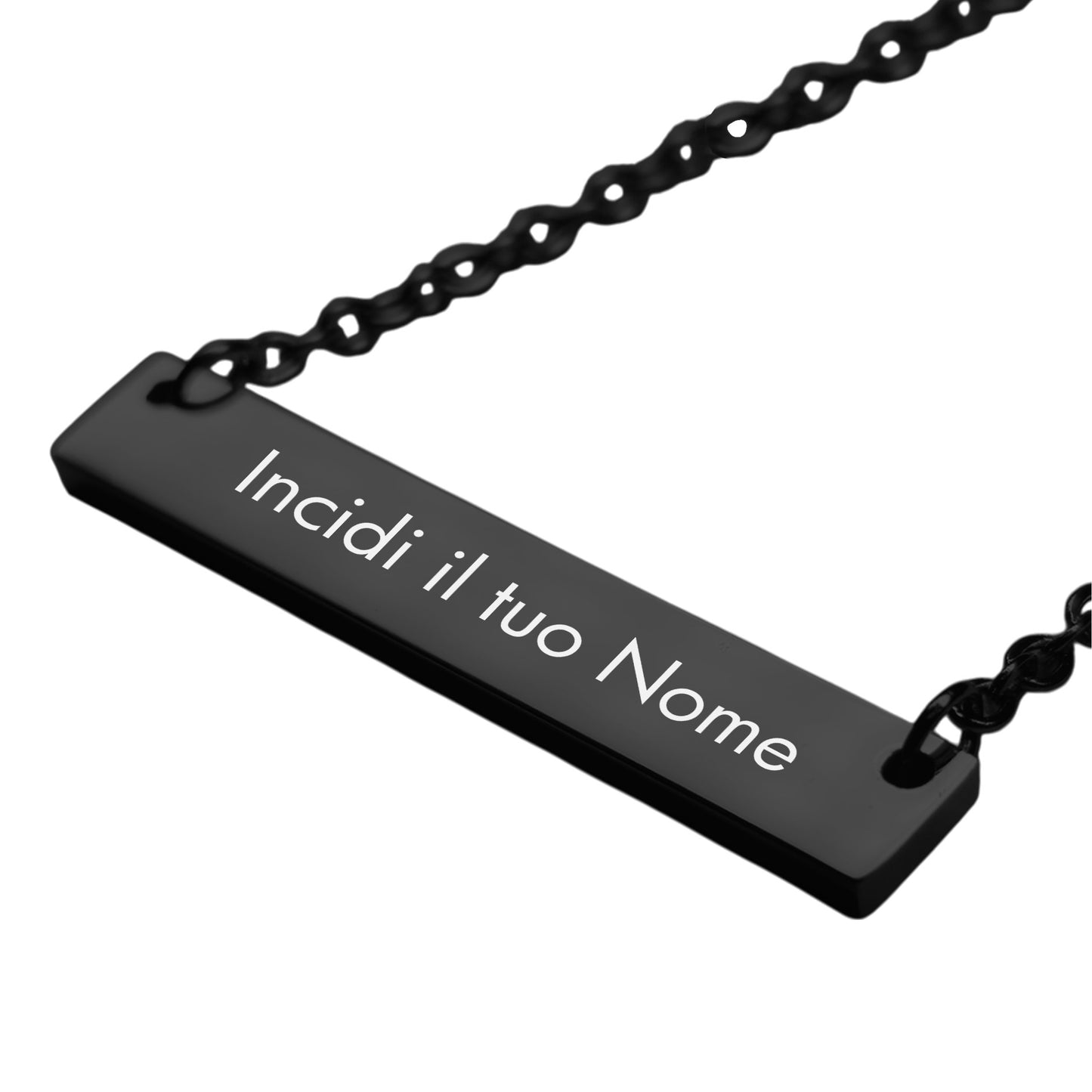 Collana Essere - Finitura Nera