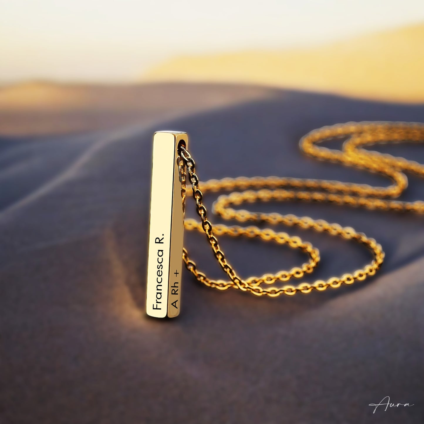 Collana Aura - Finitura Oro