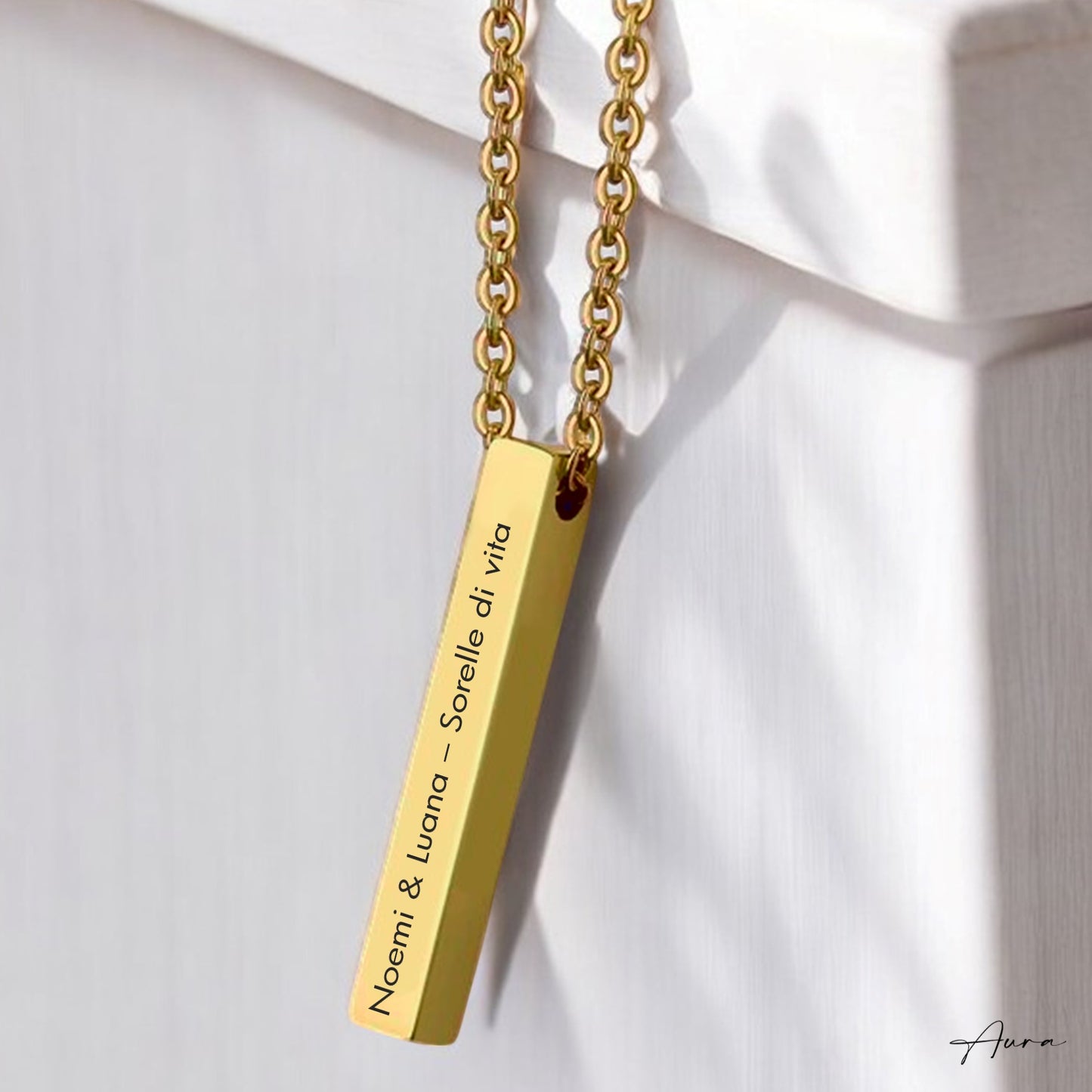 Collana Aura - Finitura Oro